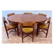 1960s G Plan Dining Table And Six Chairs 