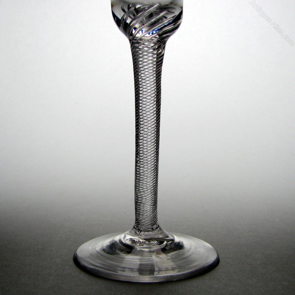 Georgian Air Twist Wine Glass Georgian Air Twist Wine Glass