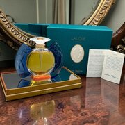 Rare1999 Lalique ‘Jour Et Nuit’ Crystal Glass Perfume Bottle