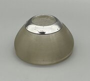 Silver-Mounted Glass Match Striker