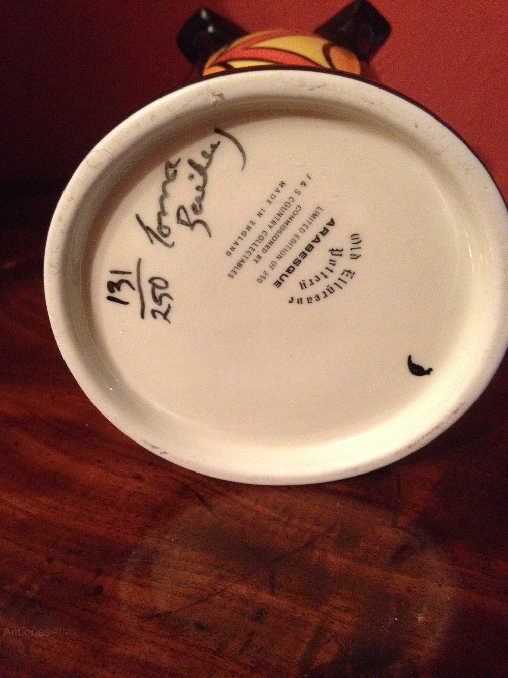 Antiques Atlas Lorna Bailey Signed Limited Edition Arabesque Vase