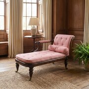 19th Century William IV Rosewood Chaise Longue