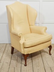 Georgian Style Wingback Armchair