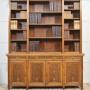 Large Carved Oak Bookcase