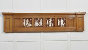 Oak Framed Set Of Four Minton Tiles