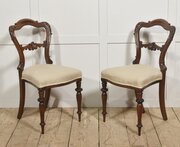 Pair Of Mid-19th Century Rosewood Side Chairs