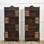 Pair of Mahogany Open Bookcases