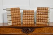 Set Of Twenty Leather Bound Books By Charles Dickens