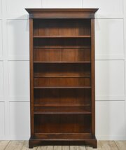 Solid Oak Open Bookcase