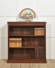 Walnut Open Bookcase