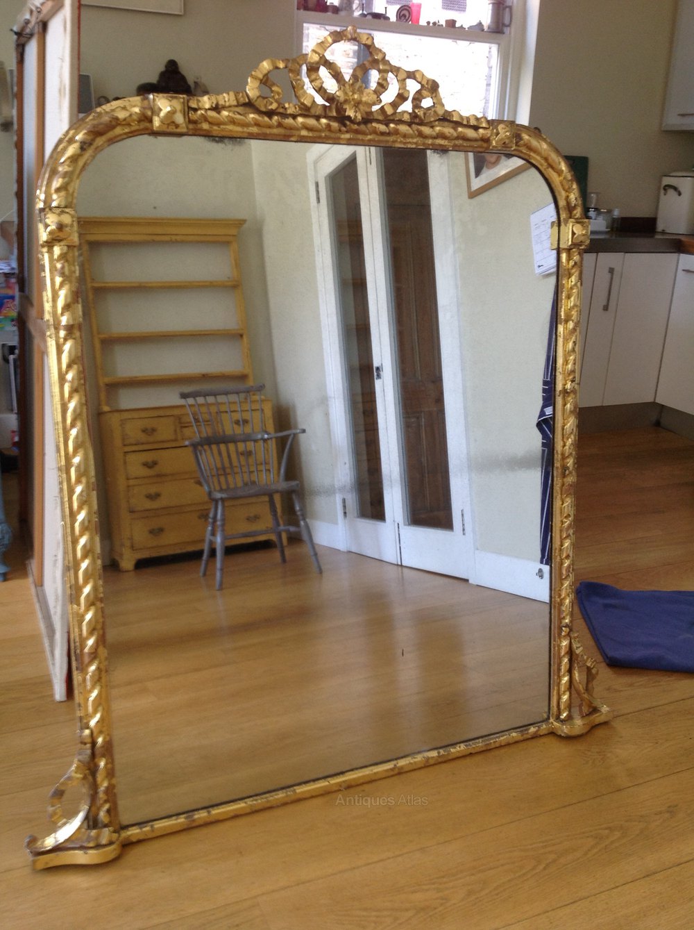 Antiques Atlas Large Victorian Mirror