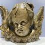 17thC Wood Carving of an Angel’s Head and Wings