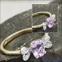 9ct gold  amethyst