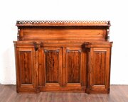 19th Century Rosewood Breakfront Side Cabinet