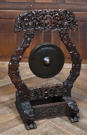 Burmese Carved Gong 