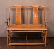 Chinese Blonde Wood Bench 