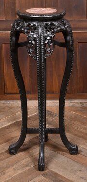 Chinese Marble Top Vase Stand