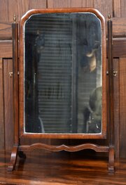 Edwardian Mahogany Dressing Table Mirror