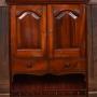 Edwardian Mahogany Wall‑Hanging Cabinet
