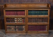 Edwardian Oak Lebus Sectional Bookcase