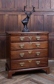 Georgian Mahogany Bachelors Chest