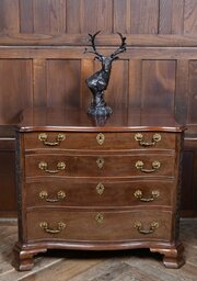Georgian Mahogany Chest Of Drawers