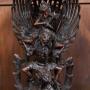Hand Carved Wooden Sculpture Of Garuda
