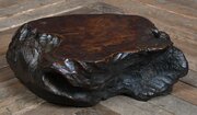 Japanese Carved Turtle Bonzai Display Stand