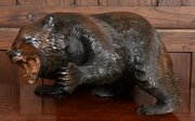 Japanese Carved Wooden Bear