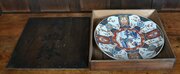 Japanese Imari Porcelain Plate In Box