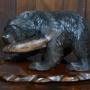 Japanese Kibori Kuma – Hand-Carved Bear SAI3981