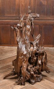 Japanese Root Wood Sculpture