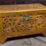 Oriental Camphor Wood Blanket / Storage Box