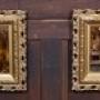Pair of 19th‑century Crystoleum 