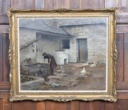 Ralph Dorrance Oil On Canvas