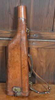 Scottish Leather Leg Of Mutton Gun Case