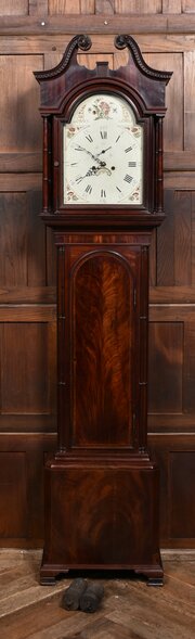Victorian 8?Day Mahogany Longcase Clock 