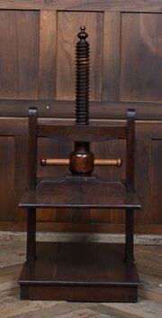 Victorian Mahogany Book Press