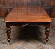 Victorian Mahogany Wind-out Table