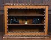 Victorian Oak Countertop Shop Cabinet
