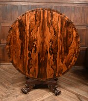 Victorian Rosewood Snaptop Table