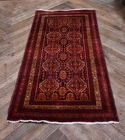 Vintage Handwoven Oriental Rug