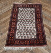 Vintage Middle Eastern Hand Woven Rug