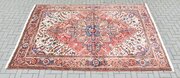 vintage persian woollen handknotted rug Vintage Persian Woollen HandKnotted Rug