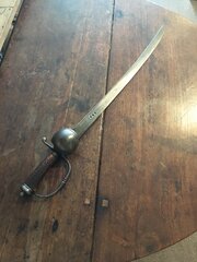 18 Century Stag Handled Hunting Hanger
