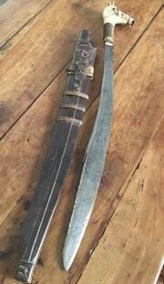 A Dyack Head Hunters Sword
