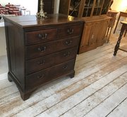 a george 111 oak chest of draw A George 111 oak chest of draw