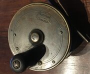 Antique Brass Salmon Fishing Reel