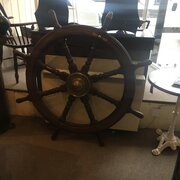 Antique Ships Wheel 