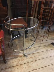 Deco Crome Tea Trolley 